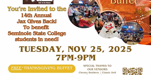 14th Annual Thanksgiving Buffet