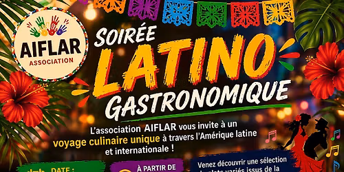 soir\u00e9e Latino gastronomique 
