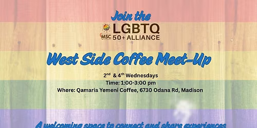 West Side LGBTQ 50+ Coffee Meet-Up