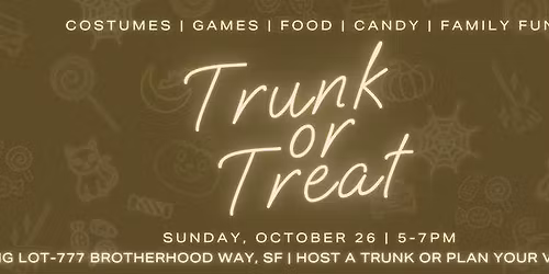 Trunk or Treat | Halloween Fun with New North Kids (October 26)