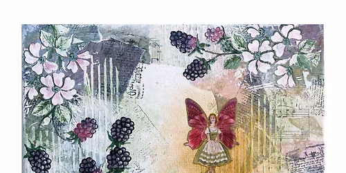 Autumn Berries: A Mixed Media Workshop