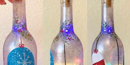 Festive Wine Bottle