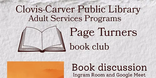 ASP: Page Turners Book Club - The Martian