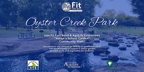 Fit Fort Bend Adopt a Garden Community Walk