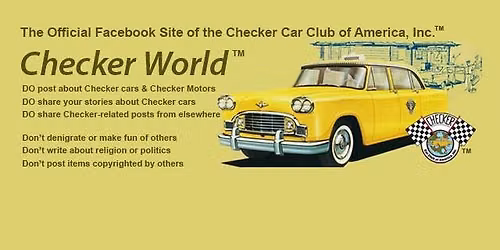 2026 National CheckerCar Club Convention