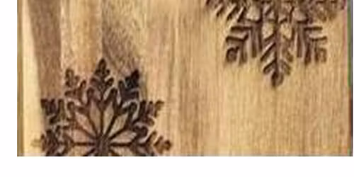 Wood Burnt Small Cutting Board