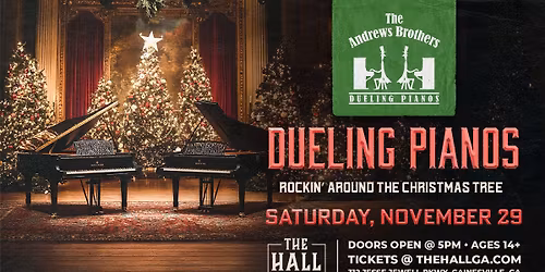 Dueling Pianos: Rockin' Around the Christmas Tree