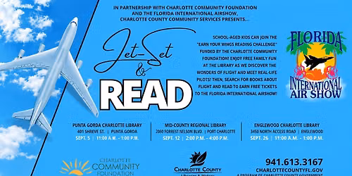 Jet-Set & READ: Mid-County Regional Library