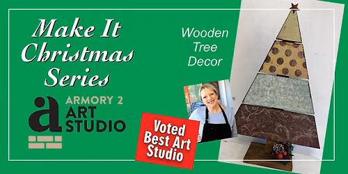 Make It Christmas - Wooden Tree Decor