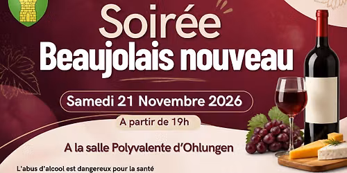 Soir\u00e9e Beaujolais 