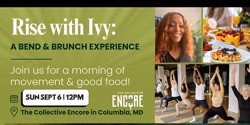 Rise With Ivy: A Bend & Brunch Experience