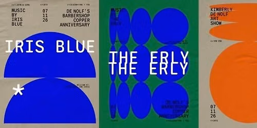 The Copper Anniversary with Iris Blue & The Erly 