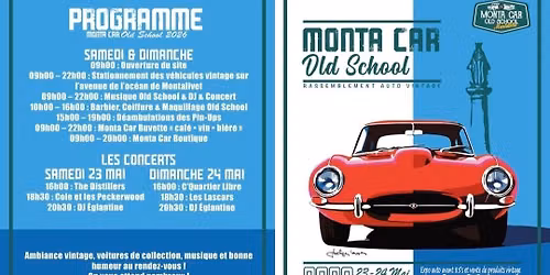 C'Quartier Libre au MONTA CAR OLD SCHOOL