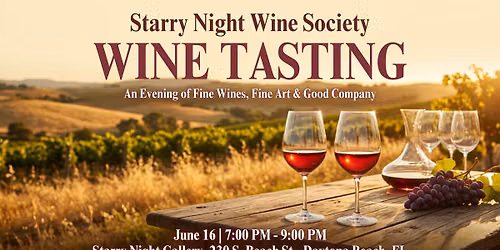 Sideways Wine Tasting | Starry Night Wine Society