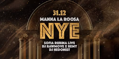 31.12 AASTAVAHETUS @ MANNA LA ROOSA