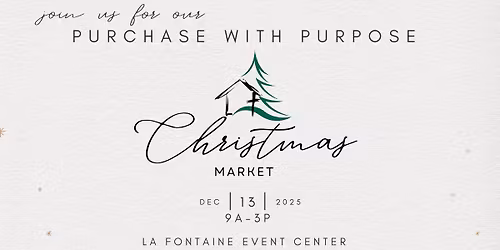 Purchase with Purpose Christmas Market