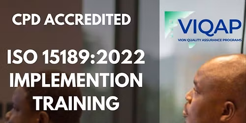ISO 15189:2022 Implementation training