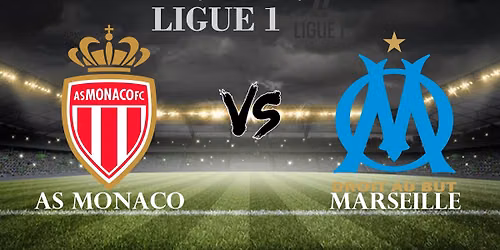 Marseille vs Monaco at Stade Velodrome (Orange Velodrome) Marseilles