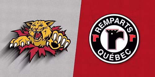 Remparts de Qu\u00e9bec vs Wildcats de Moncton