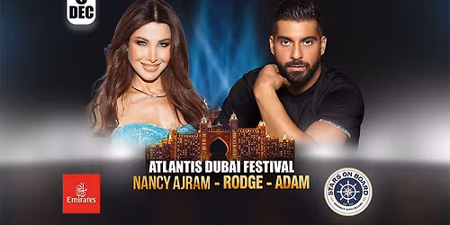 Nancy Ajram & Adam live at Atlantis Dubai Festival