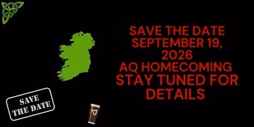 AQ Homecoming 2026 Save the Date