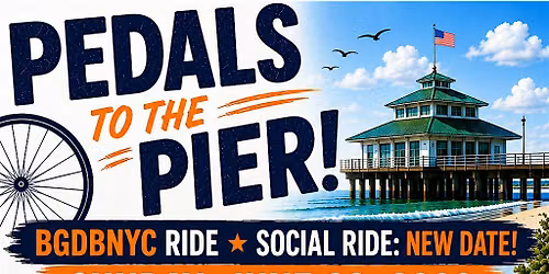 PEDALS TO THE PIER!