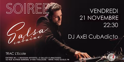 Soir\u00e9e dansante 100% Salsa Cubaine
