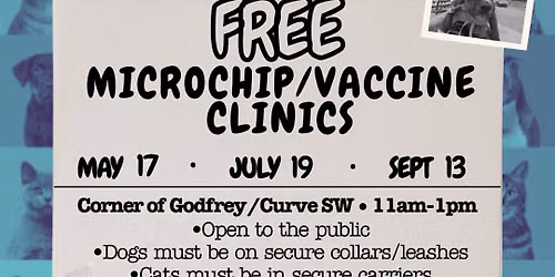 FREE Microchip\/Vaccine Clinic #3 of 3