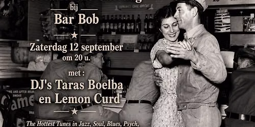 De Nationale Caf\u00e9dag bij Bar Bob met dj's Taras Boelba en Lemon Curd