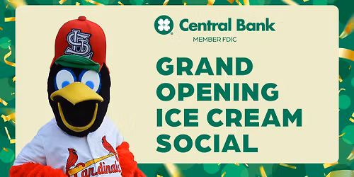 Join us for our Webster Groves Grand Opening Ice Cream Social!