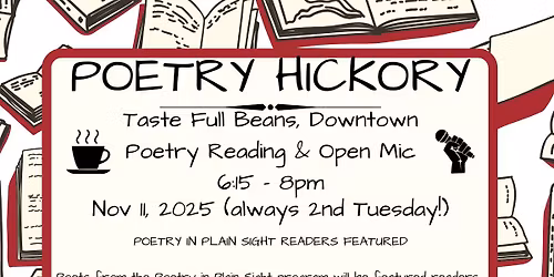 PiPS Poets at Poetry Hickory