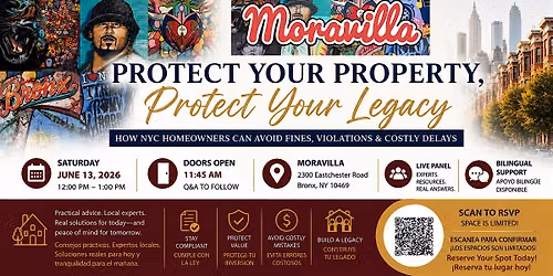 The NYC Homeowner Protection Panel: Avoid Fines, Fees & Costly Mistakes