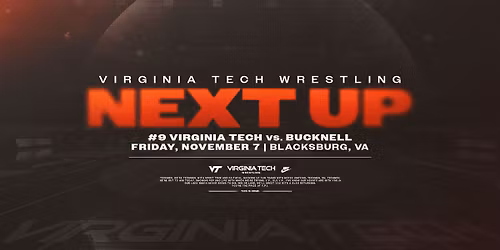 #9 Virginia Tech Wrestling vs Bucknell