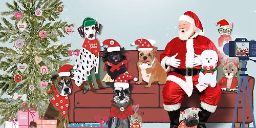 Pup Photos with Santa Paws