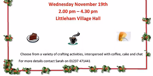 \ud83c\udfa8\u2615 STREAMS: Craft, Cake & Conversation!