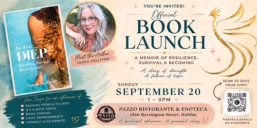 Official Book Launch - In Too DIEP: Travelling Through Breast Cancer