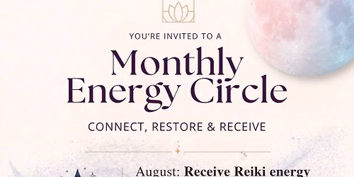 Monthly Energy Circle with Suzanne — 8813 N Tarrant Pkwy, Suite 112, North Richland Hills, TX, United States, Texas 76182