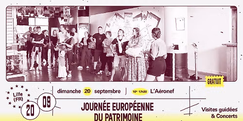 Journ\u00e9e Europ\u00e9enne du Patrimoine \u2219 L'A\u00e9ronef