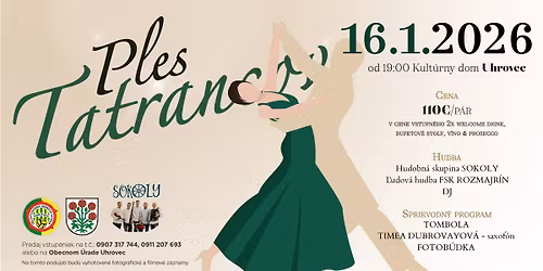 Ples Tatrancov 2026