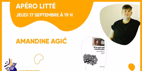 ap\u00e9ro litt\u00e9 : Amandine Agi\u0107