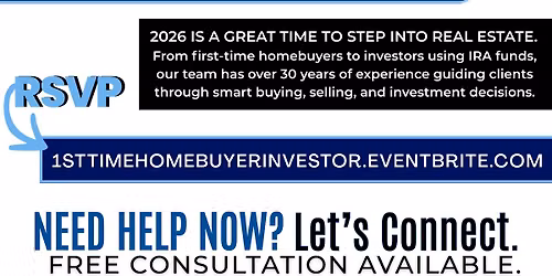 FIRST TIME HOMEBUYER &  INVESTOR SEMINAR