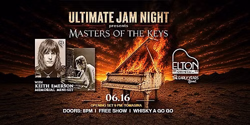Ultimate Jam Night: MASTERS OF THE KEYS ft. KEITH EMERSON Memorial Mini-Set