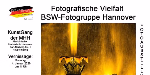 Vernissage der Ausstellung der BSW-Fotogruppe Hannover