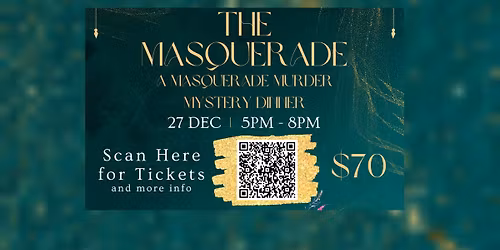 Midnight at the Masquerade-Masquerade Murder Mystery Dinner