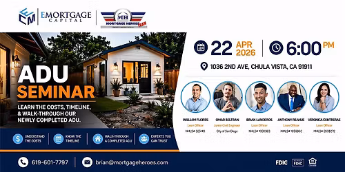 ADU + Garage Conversion Seminar & Live Walk through