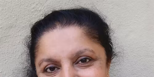 Devi S. Laskar with Alka Joshi