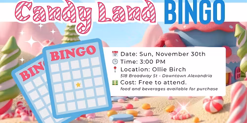 Candy Land Bingo - Free - Family Friendly