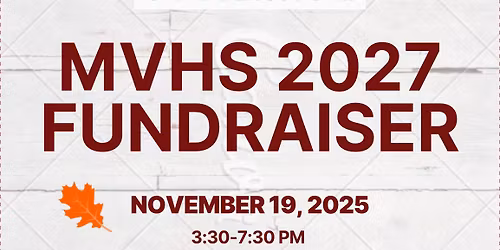 MVHS Class of 2027 Fundraiser