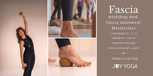 Fascia\/bindevev - Workshop med Fascia movement Masterclass
