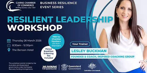 Resilient Leadership Workshop - FREE for Chamber Members